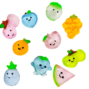 Игрушка "Сквиш кристалл фруктяшка", антистресс, в шоу-боксе