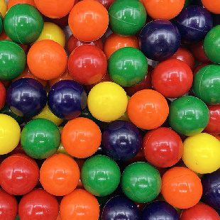 Мячи - прыгуны 45 мм "Лесные ягоды" 