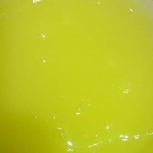 Слайм "Неон", желтый, ведро 1 кг