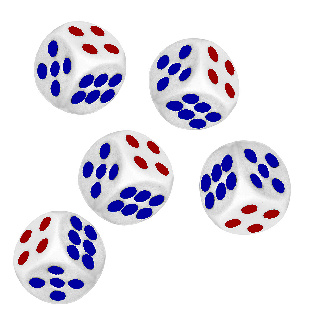 Игрушка "Кубик белый"