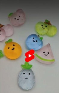 Игрушка "Сквиш кристалл фруктяшка", антистресс, в шоу-боксе