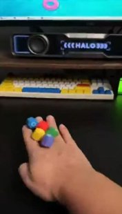 Игрушка кубик "Гонги"