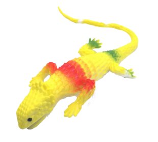 Игрушка резиновая "Ящерица"